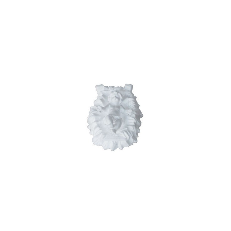 Styrofoam Decorations Baby Jesus 12.5x9 cm