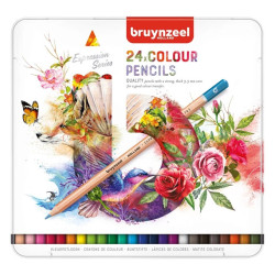 Bruynzeel expression colour zestaw 24 kredek - sklep plastyczny - szal