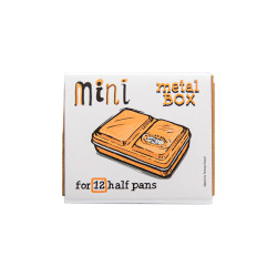 Szmal Metalowa Kaseta Mini na 12 półkostek Apricot