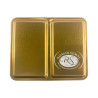 Szmal Metal Mini Cassette for 12 Half-Cubes Gold
