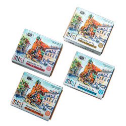 Szmal Set of 8 Watercolors in Mini Half Cube Urban Apricot