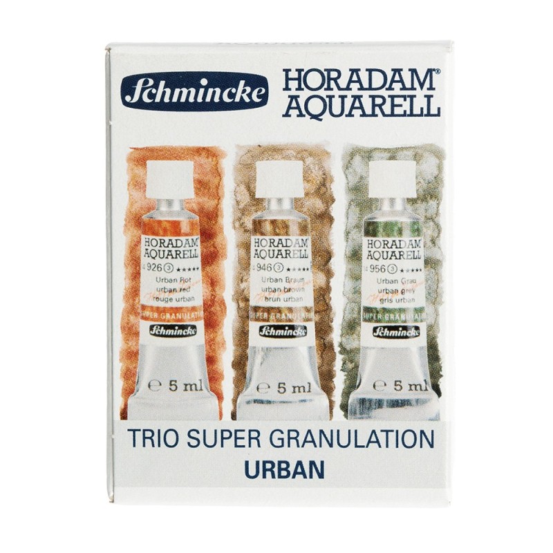 Schmincke horadam aquarell urban zestaw 3 akwareli w tubkach 5ml