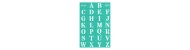 Rosa talent A4 self-adhesive stencil
