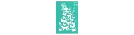 Rosa talent A4 self-adhesive stencil