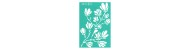 Rosa talent A4 self-adhesive stencil