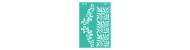 Rosa talent A4 self-adhesive stencil