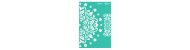 Rosa talent A4 self-adhesive stencil
