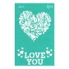 Template Rosa Talent 13x20cm