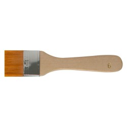 Rich synthetic flat brushes eco series
