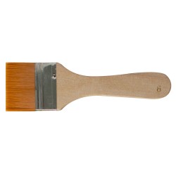 Rich synthetic flat brushes eco series