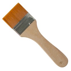 Rich synthetic flat brushes eco series
