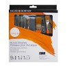 Daler Rowney simply acrylic brushes zestaw pędzli syntetycznych w etui