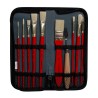 Daler Rowney simply oil brushes zestaw pędzli syntetycznych w etui 10