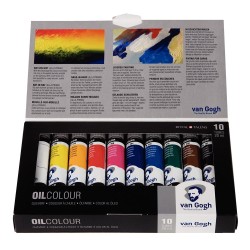 Talens Van Gogh oil painting set 10x20ml