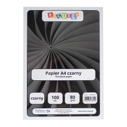 Escuela black paper A4 80g 100 sheets