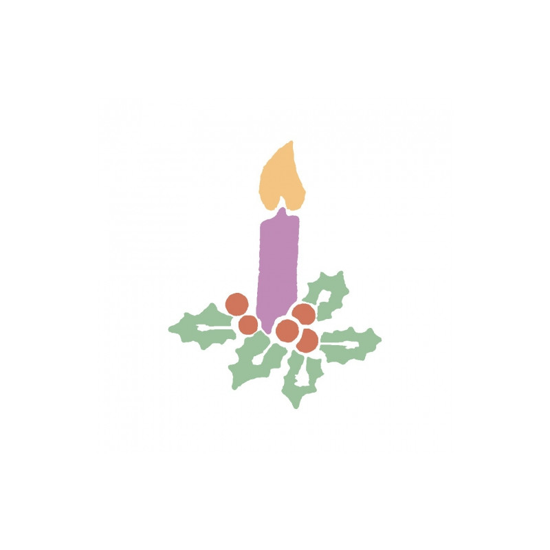 christmas template - snowdrop - SZAŁ DLA PLASTYKÓW - Profesjonalny Skl
