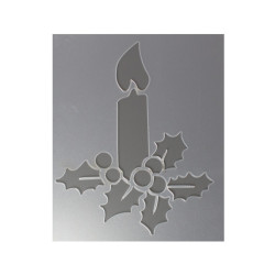 christmas template - snowdrop - SZAŁ DLA PLASTYKÓW - Profesjonalny Skl