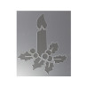 christmas template - snowdrop - SZAŁ DLA PLASTYKÓW - Profesjonalny Skl