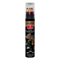 Kalour premium colored pencils soft touch set of 12 crayons