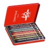 Caran d'Ache neocolor II dark pastele woskowe 10 sztuk metal opak