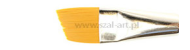Restaurohouse flat bevelled nylon brushes series 722