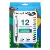 Graphit GO panorama acrylic marker set 12 pieces