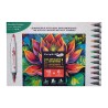 Graphit GO mandala zestaw markerów akrylowych 12 sztuk + 8 kolorowanek