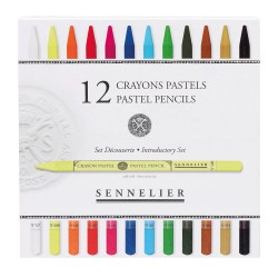 Sennelier Introductory zestaw pasteli suchych w kredce 12 sztuk