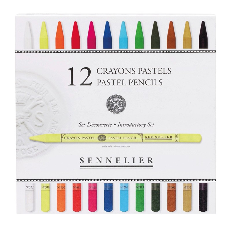Sennelier Introductory zestaw pasteli suchych w kredce 12 sztuk