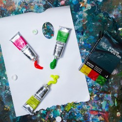 Winsor&Newton winton fluorescent zestaw farb olejnych 3x37ml