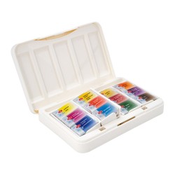 White Nights Botanica Watercolor Paints 12 Colors Plastic Packaging