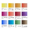 White Nights Botanica Watercolor Paints 12 Colors Plastic Packaging