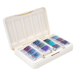 White Nights granulating watercolor paints 12 colors plastic packaging