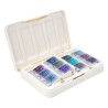 White Nights granulating watercolor paints 12 colors plastic packaging