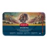 Derwent drawing set of 36 drawing pencils in a metal case