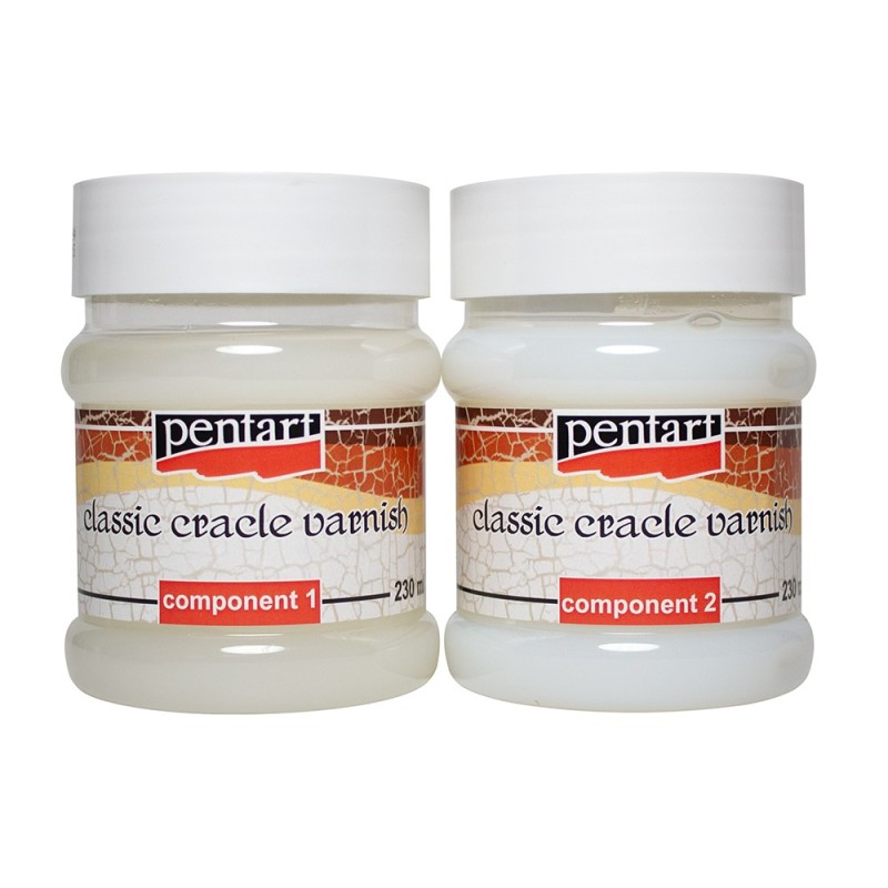 Pentart lakier do spękań dwuskładniowy 230ml