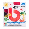 Bruynzeel set of 4 finger paints