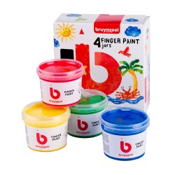Bruynzeel set of 4 finger paints