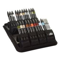 Winsor&Newton promarker interiors set in a pencil case 25 pieces
