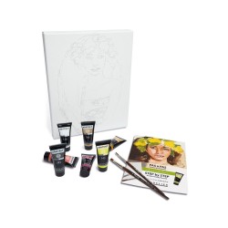 Sennelier Abstract Gwendoline acrylic paint set 7x21ml + accessories