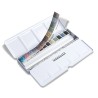 Sennelier l'aquarelle Neutral colours watercolor set in half-pans, 12 pieces, metal case