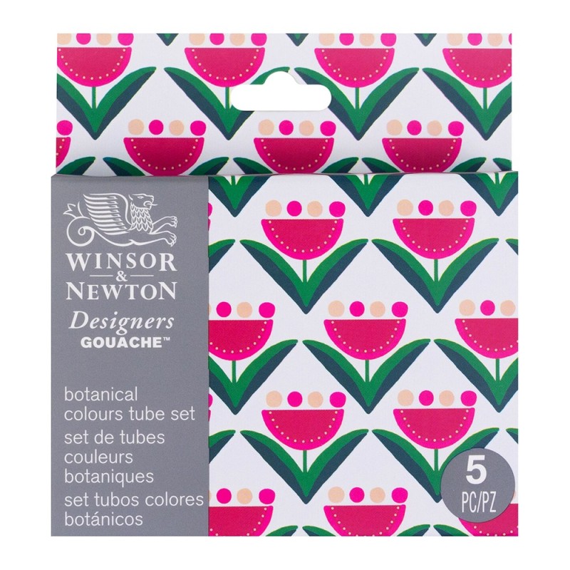 Winsor&Newton Designers Gouache Botanical set 5x14 ml