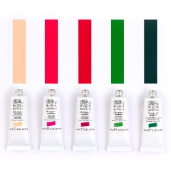 Winsor&Newton Designers Gouache Botanical set 5x14 ml