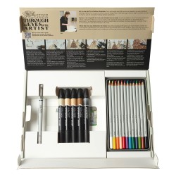 Winsor&Newton mixed media fashion set zestaw artystyczny 19 elementów