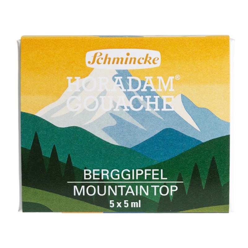 Schmincke horadam mountain top zestaw gwaszy 5x5ml