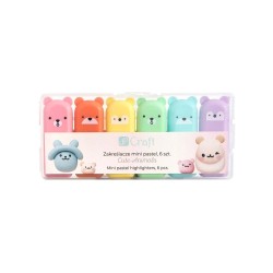 DpCraft mini pastel highlighters 6 pcs