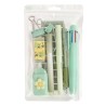 DpCraft zestaw szkolno-biurowy 9 elementów pastel green