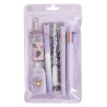 DpCraft zestaw szkolno-biurowy 9 elementów pastel purple