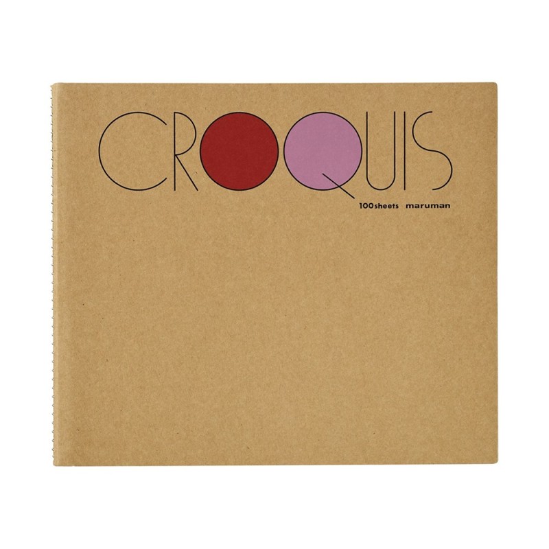 Maruman Croquis szkicownik na spirali 52.3g 100 arkuszy