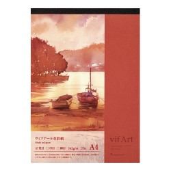 Maruman VifArt watercolor block rough 242g 15 sheets